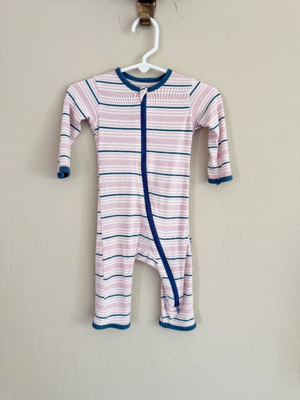 Kickee Pants Striped Jumper • 0-3 Months